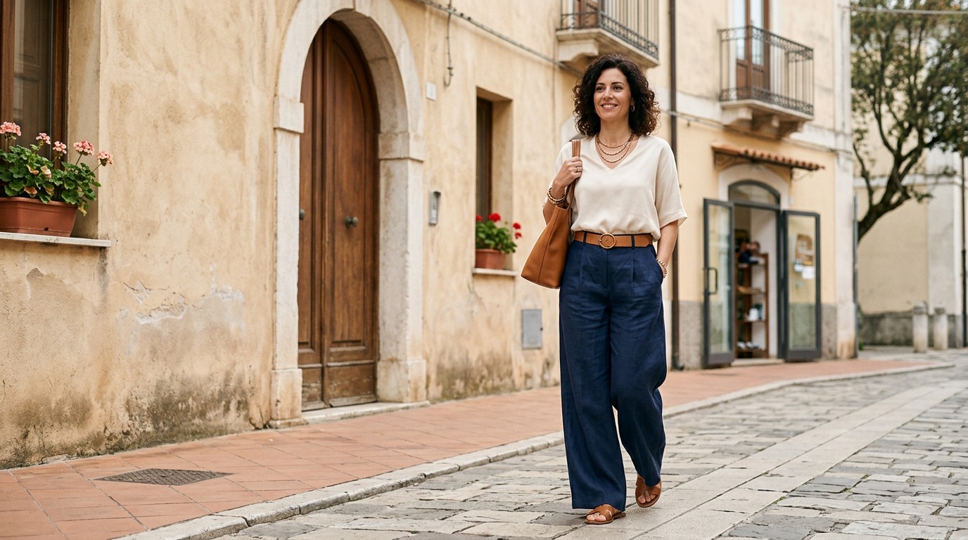 Come abbinare pantaloni palazzo donna Battipaglia: la guida
