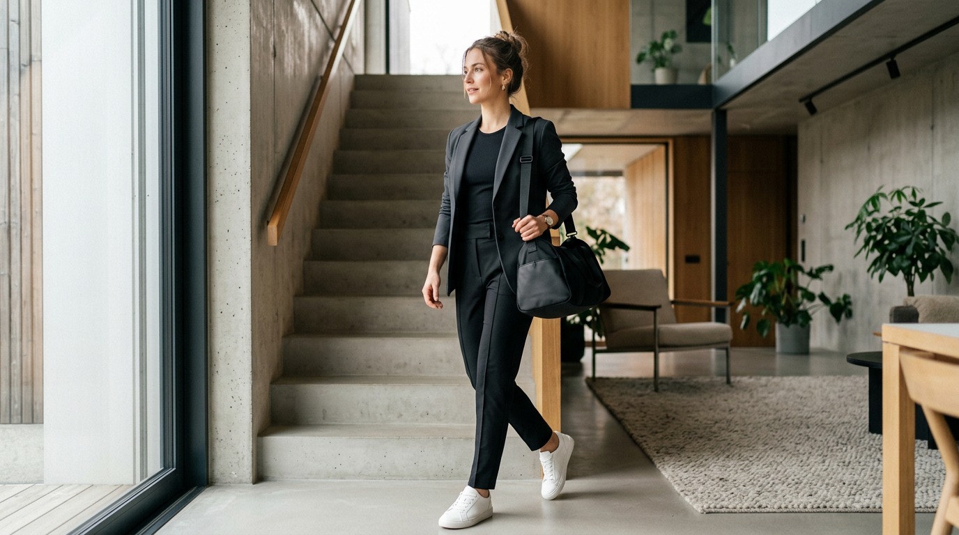 abbigliamento sportivo ma elegante donna