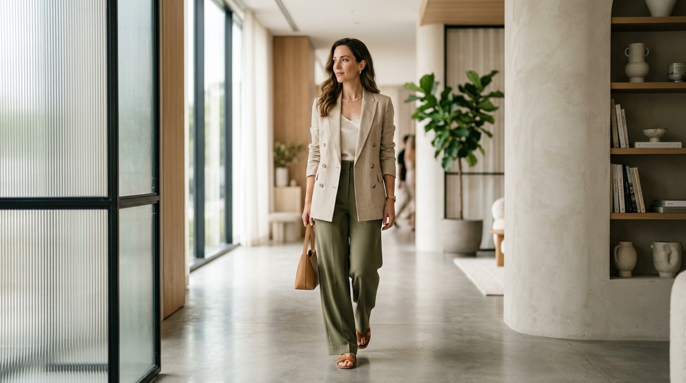 abbigliamento elegante donna primavera 2025