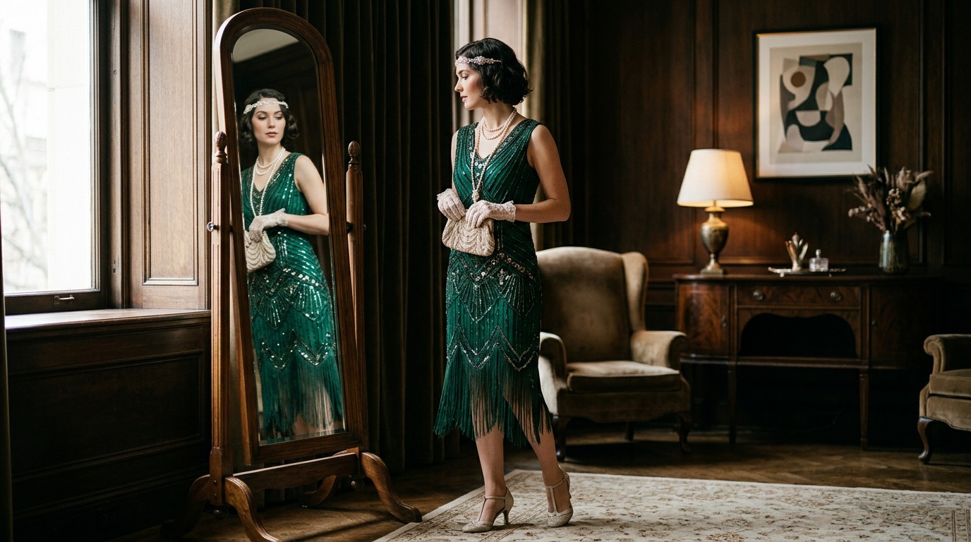 abbigliamento donna anni 20