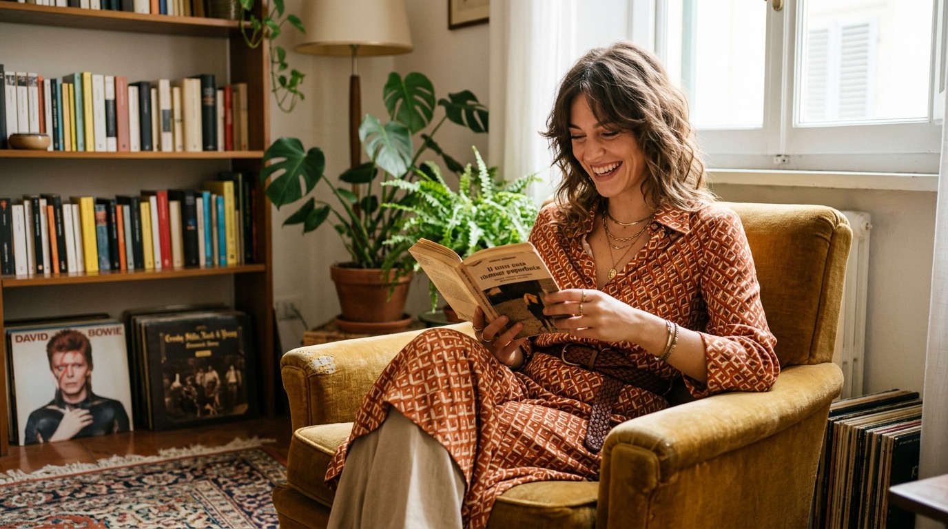 abbigliamento donna anni 70