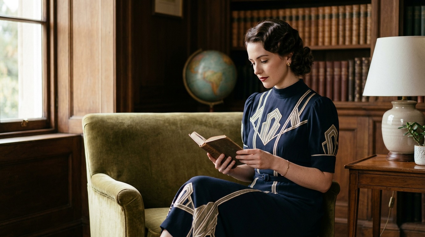 abbigliamento donna anni 30