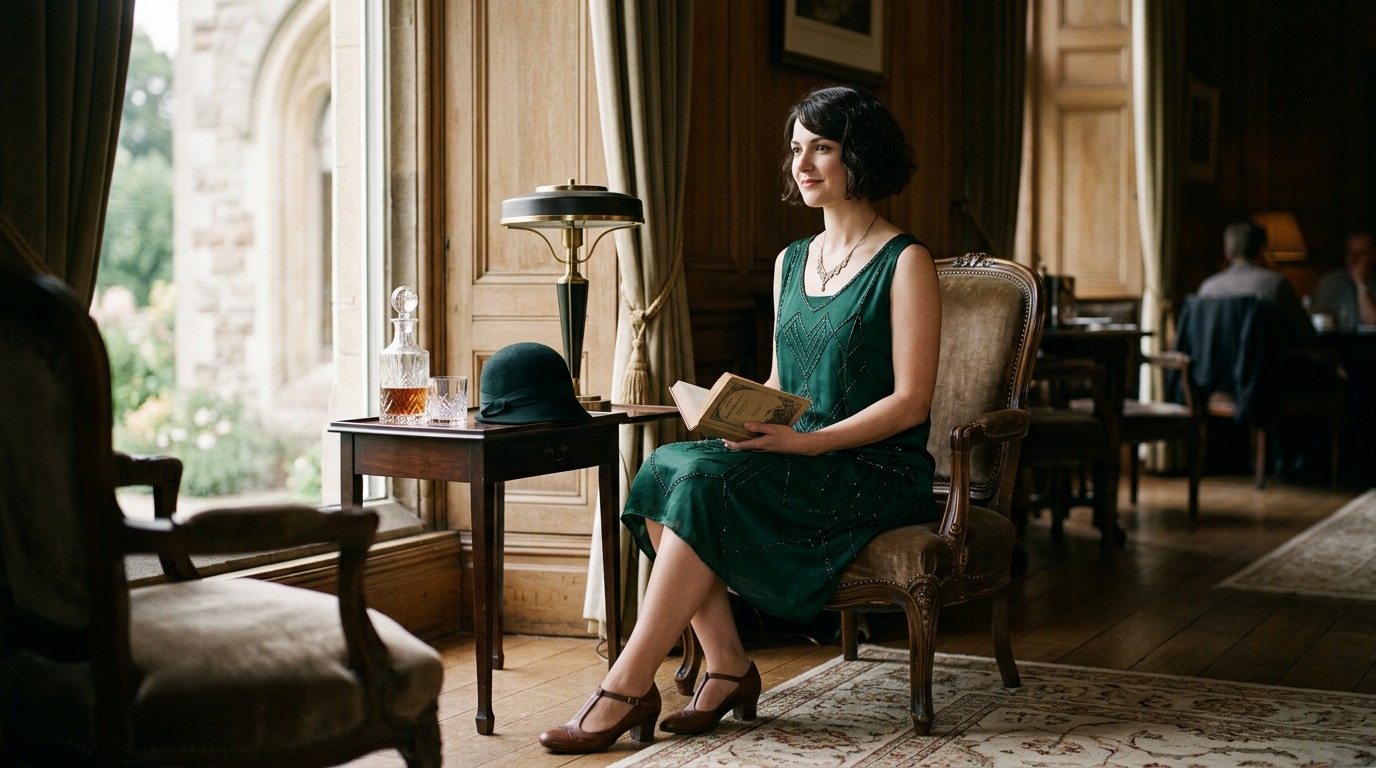 abbigliamento donna stile anni 20