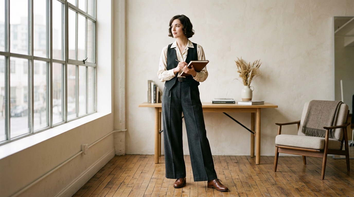 abbigliamento anni 20 donna pantaloni