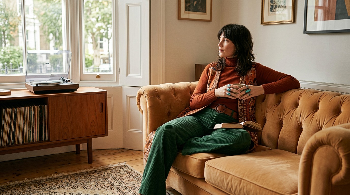 abbigliamento vintage donna anni 70