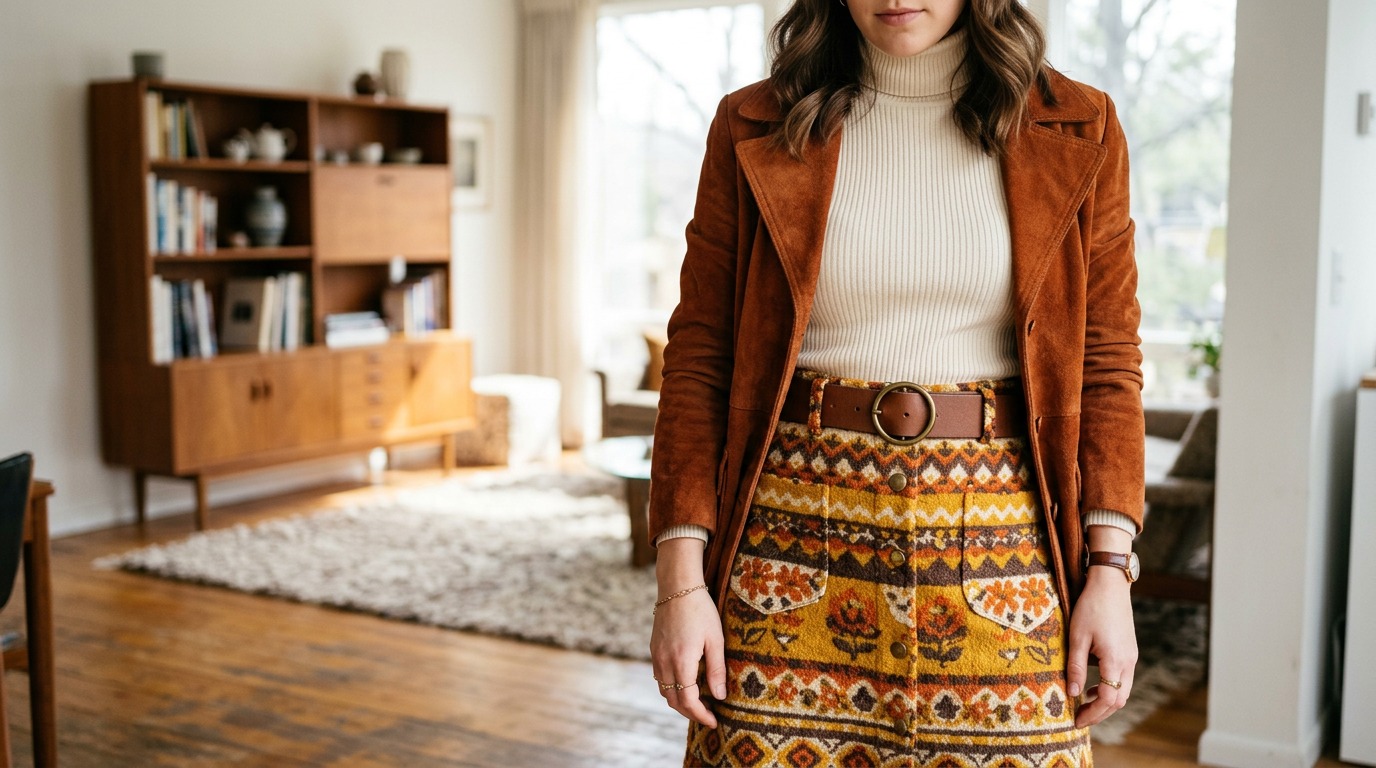 abbigliamento donna stile anni 70