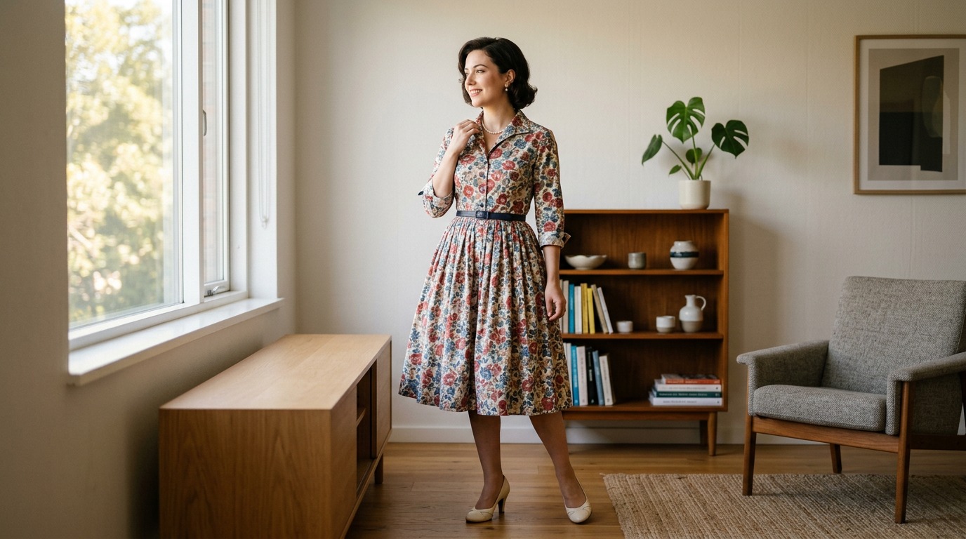 abbigliamento donna stile anni 50