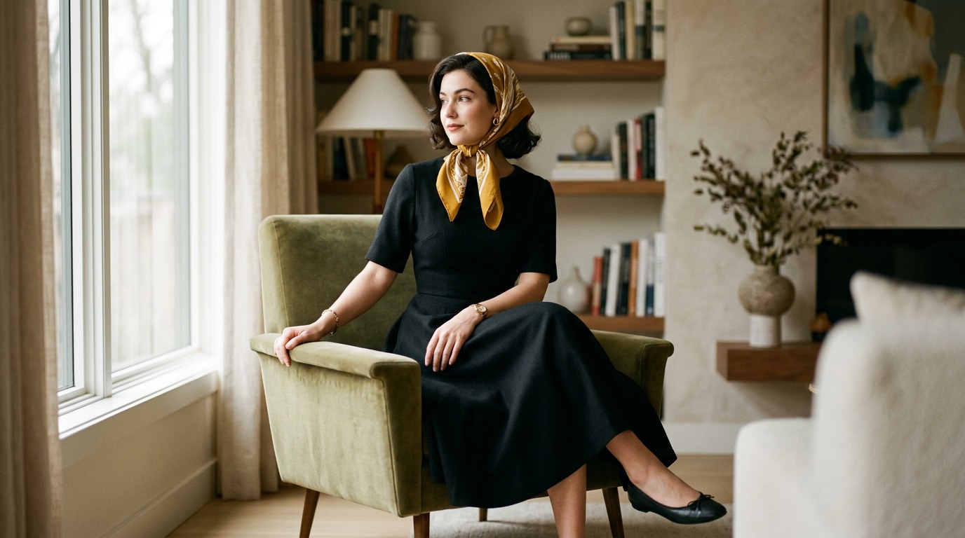 abbigliamento elegante donna anni 50