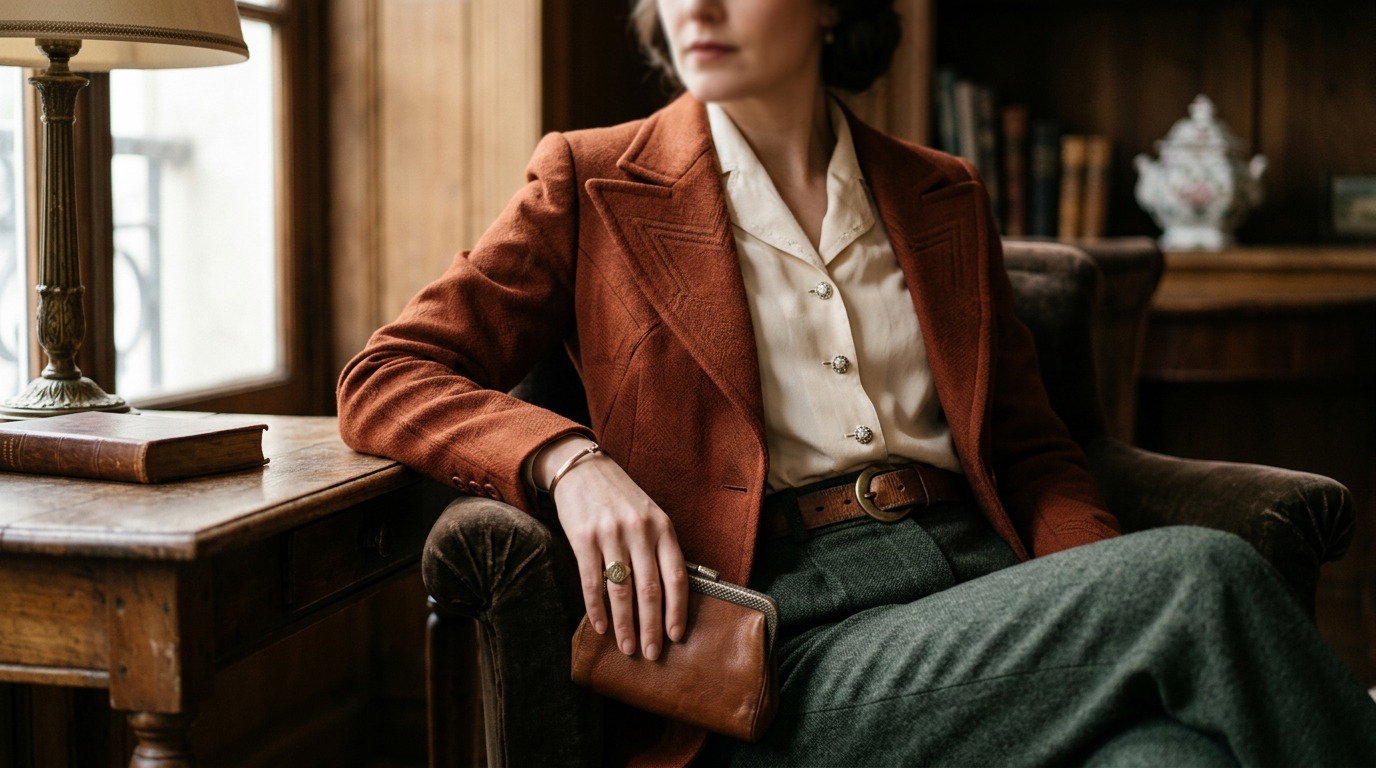 abbigliamento stile anni 30 donna