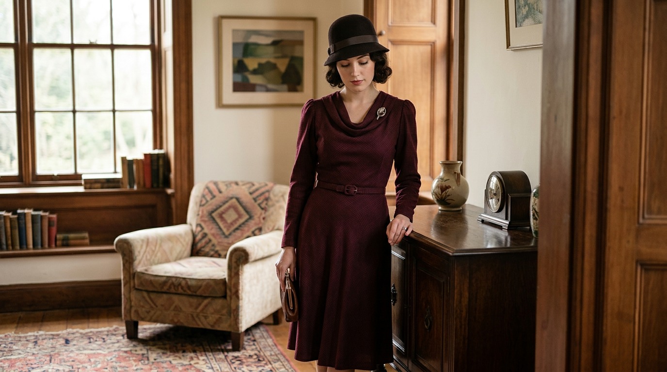 vestiti abbigliamento anni 30 donna